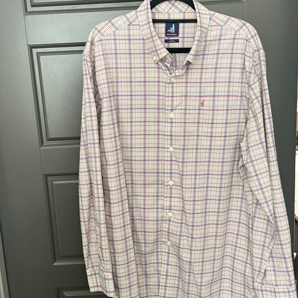 Johnnie-O Prepformance Long Sleeve Button Down Size X-Large